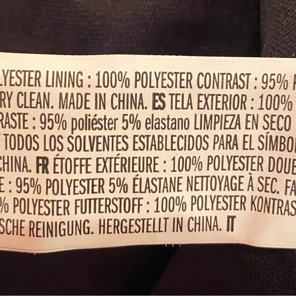 Endless Rose Fringed Black Skirt Lined Size Small New - Picture 10 of 10